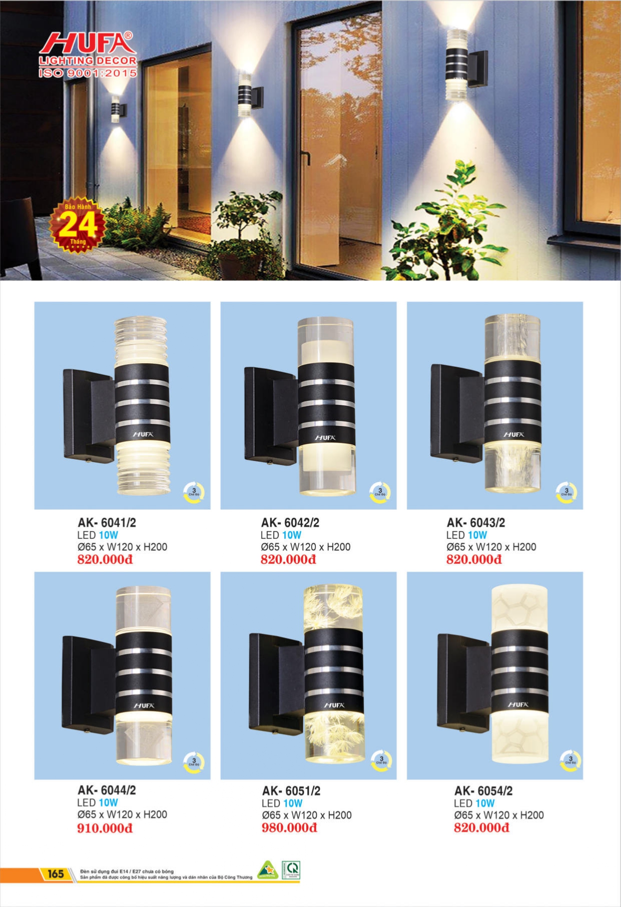 Bảng giá đèn LED HUFA 2026